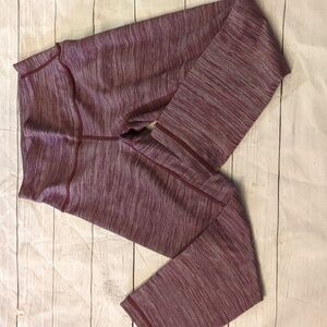 Lululemon wunder under crop high rise leggings size 4